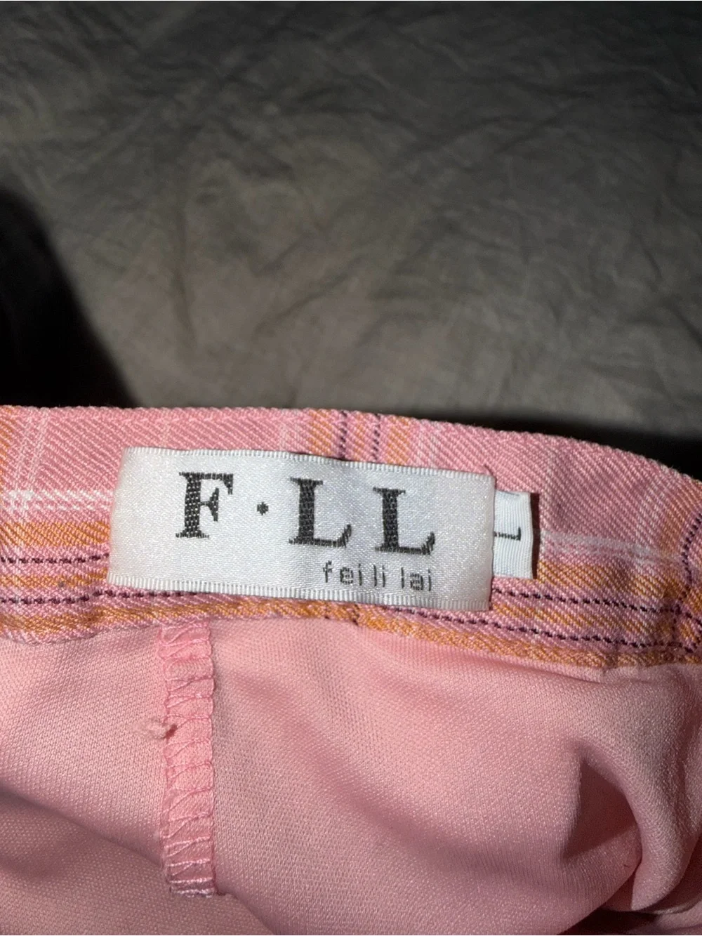 Pink Plaid Pleated Mini Skirt - Women's Skirt